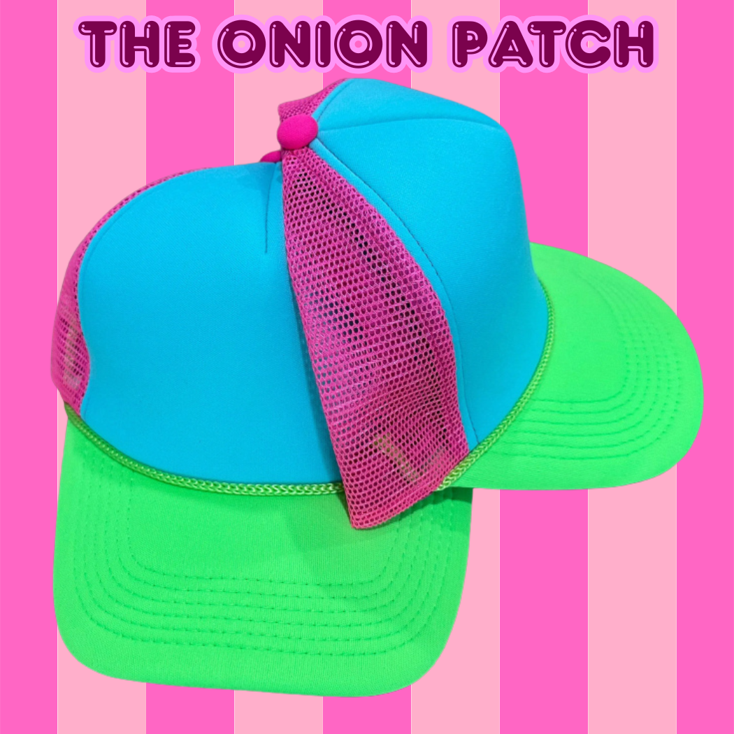 Neon Tri-Color Trucker Hat